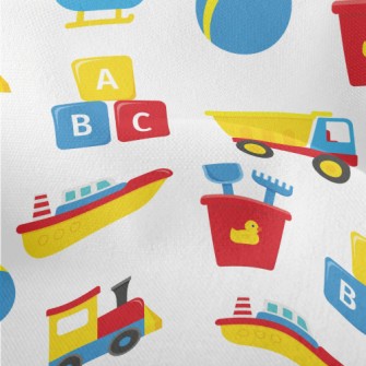 Baby Boy Truck Beach Toy Lightweight Performance Linen