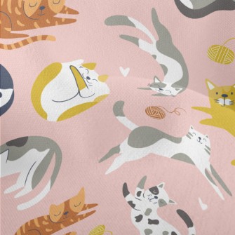 Kitten Chasing Yarn And Playin Lightweight Performance Linen