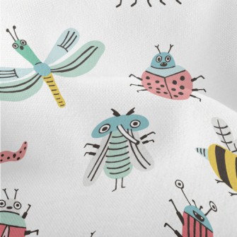Collection Of Funny Insects Lightweight Performance Linen