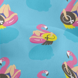 Summer Pool Girl Lightweight Performance Linen
