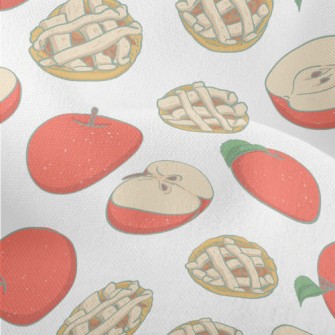 Freshly Baked Apple Pie Lightweight Performance Linen