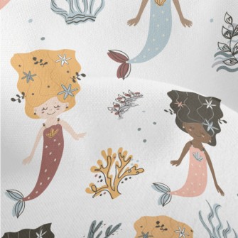 Beautiful Hair Mermaid Lightweight Performance Linen