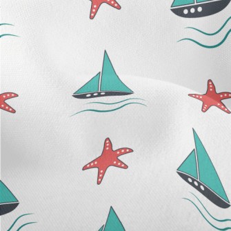Leisurely Sailing Sailboat Lightweight Performance Linen