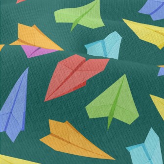 Colorful And Fun Paper Airplan Modern Jersey