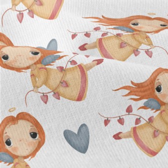 Melancholic Little Girl Angel Modern Jersey
