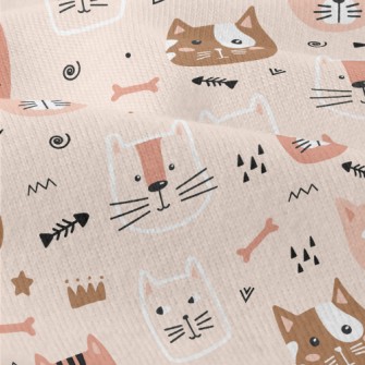 Arrow Kitten Fish Bone Modern Jersey