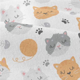 Cute Little Kitten With Eyes C Modern Jersey