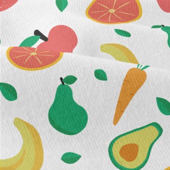 Grapefruit Banana Fruits And V Modern Jersey