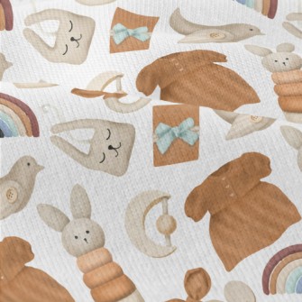 Warm Color Baby Dress Modern Jersey