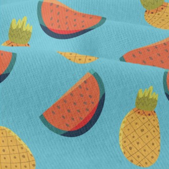 Cool Watermelon And Pineapple Modern Jersey