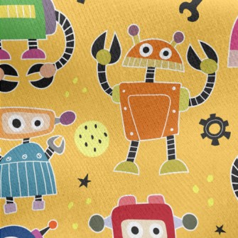 Repair Tool Robot Jersey Backed Fleece