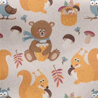 Preparing Cub Squirrel For Win Jersey Backed Fleece