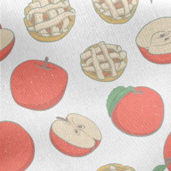 Freshly Baked Apple Pie Jersey Backed Fleece