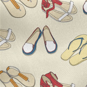 Summer Essential Sandals And C Jersey Backed Fleece