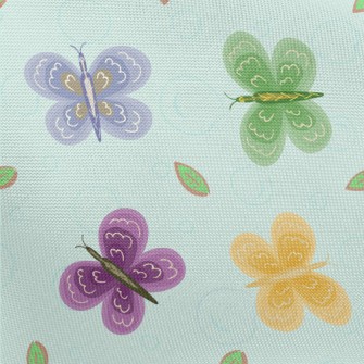 Beautiful Pattern Butterfly Pongee
