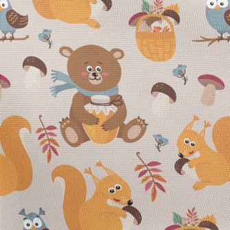 Preparing Cub Squirrel For Win Pongee