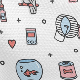 Raising Parrots, Hamsters And  Pongee