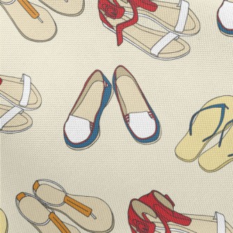 Summer Essential Sandals And C Pongee