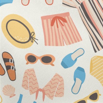 Beach Vacation Dress Pongee