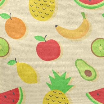 Pineapple Banana Orange Lemon Pongee