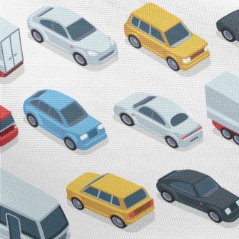 Arrange Cars Neatly Pongee