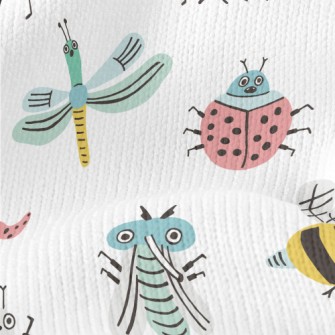Collection Of Funny Insects Stretch Jersey