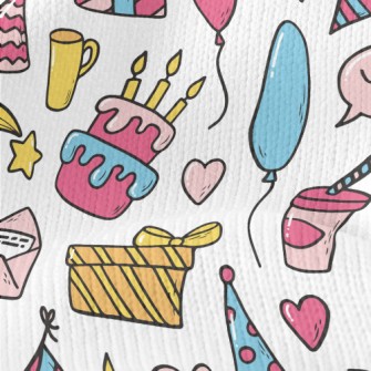 Happy Birthday Party Stretch Jersey