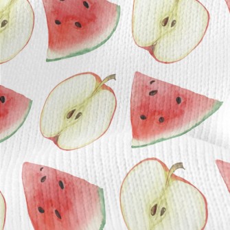 Sliced Apple Watermelon Stretch Jersey
