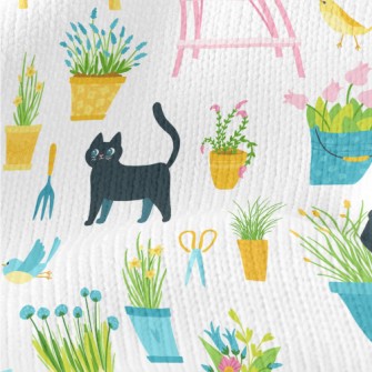 Black Cat Hanging Out In The G Stretch Jersey