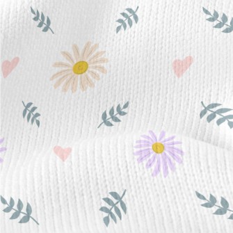 Two Color Daisy Stretch Jersey