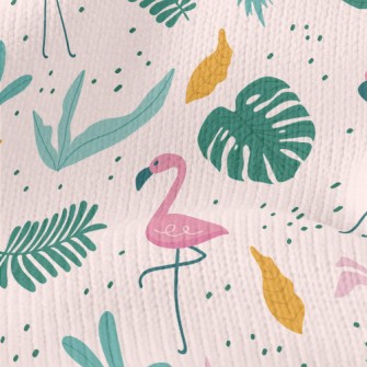 Tropical Island Flamingo Stretch Jersey