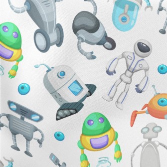 High-tech Robot Lightweight Cotton Poplin