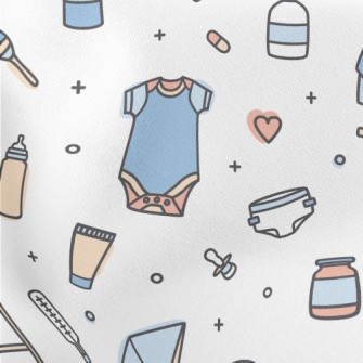 Baby Chair Crib Lightweight Cotton Poplin