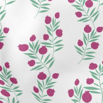 Mini Lily Of The Valley Lightweight Cotton Poplin