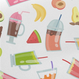 Colorful Comprehensive Juice Midweight Cotton Poplin