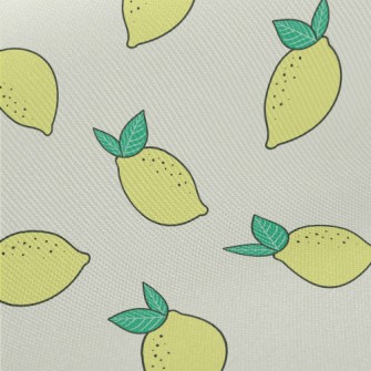 Sour Lemon Midweight Cotton Poplin