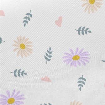 Two Color Daisy Midweight Cotton Poplin