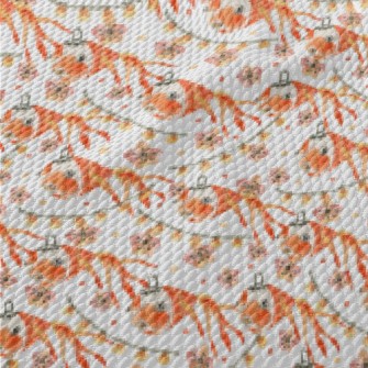 Japanese Goldfish Lantern Birdseye Piqué