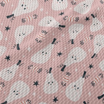 Fantasy Hand-painted Pumpkin Birdseye Piqué