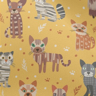 Funny Graffiti Cat Chiffon
