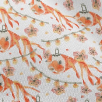 Japanese Goldfish Lantern Chiffon
