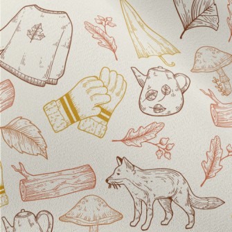 Hand Drawn Harvest Festival El Chiffon