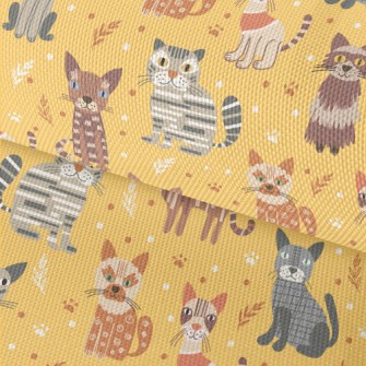 Funny Graffiti Cat Waterproof Oxford