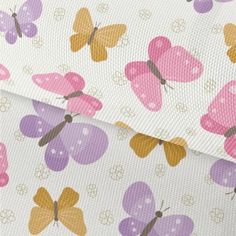 Colorful Cartoon Butterfly Waterproof Oxford
