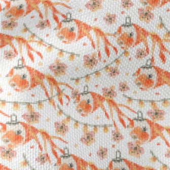 Japanese Goldfish Lantern Waterproof Canvas
