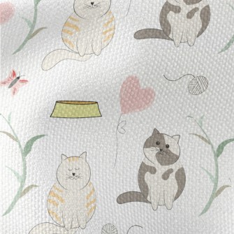 Round Pet Cat Waterproof Canvas