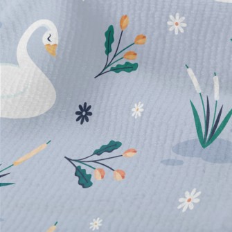 Elegant Swan By The Lake Terry