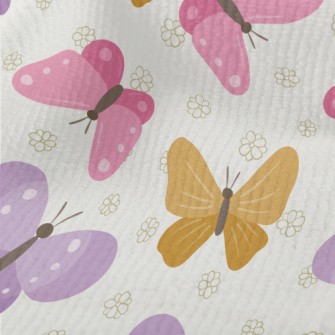 Colorful Cartoon Butterfly Terry