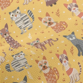 Funny Graffiti Cat Performance Linen