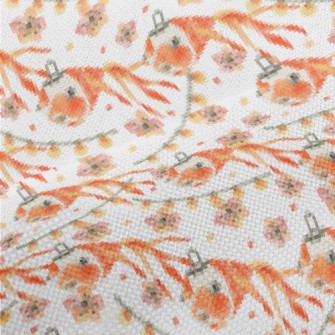 Japanese Goldfish Lantern Performance Linen